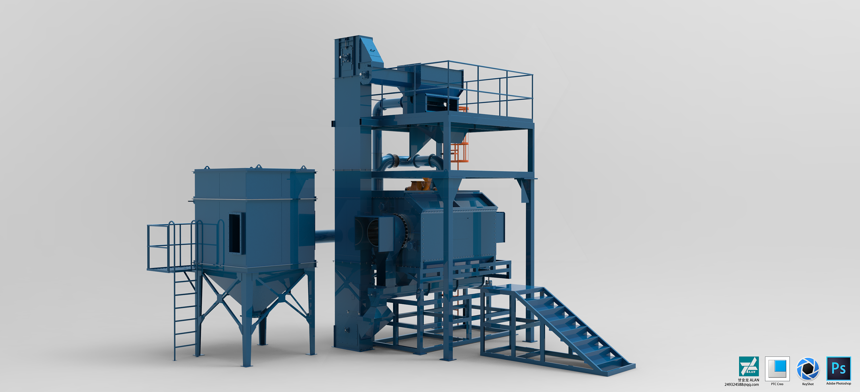 三維視角下的拋丸機 機械設備在交通領域的應用與發展